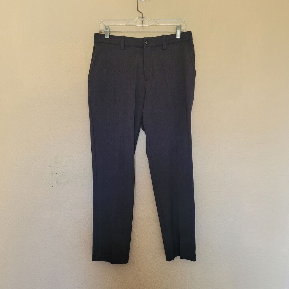 Quince Ultra-Stretch 24/7 Smart Chinos Size 30 Athletic Tapered Gray Pant Casual